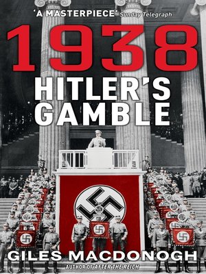 cover image of 1938--Hitler's Gamble